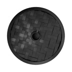 Betonitäytteinen aurinkovarjon jalka, 18 kg, Ø45 cm, musta