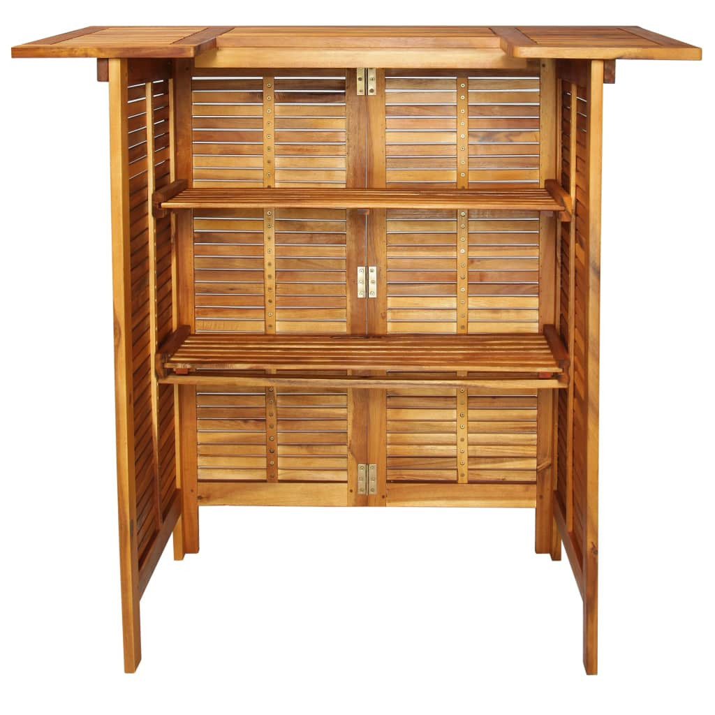 Baaripöytä 110x50x105 cm akaasiapuu