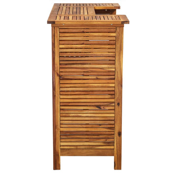 Baaripöytä 110x50x105 cm akaasiapuu