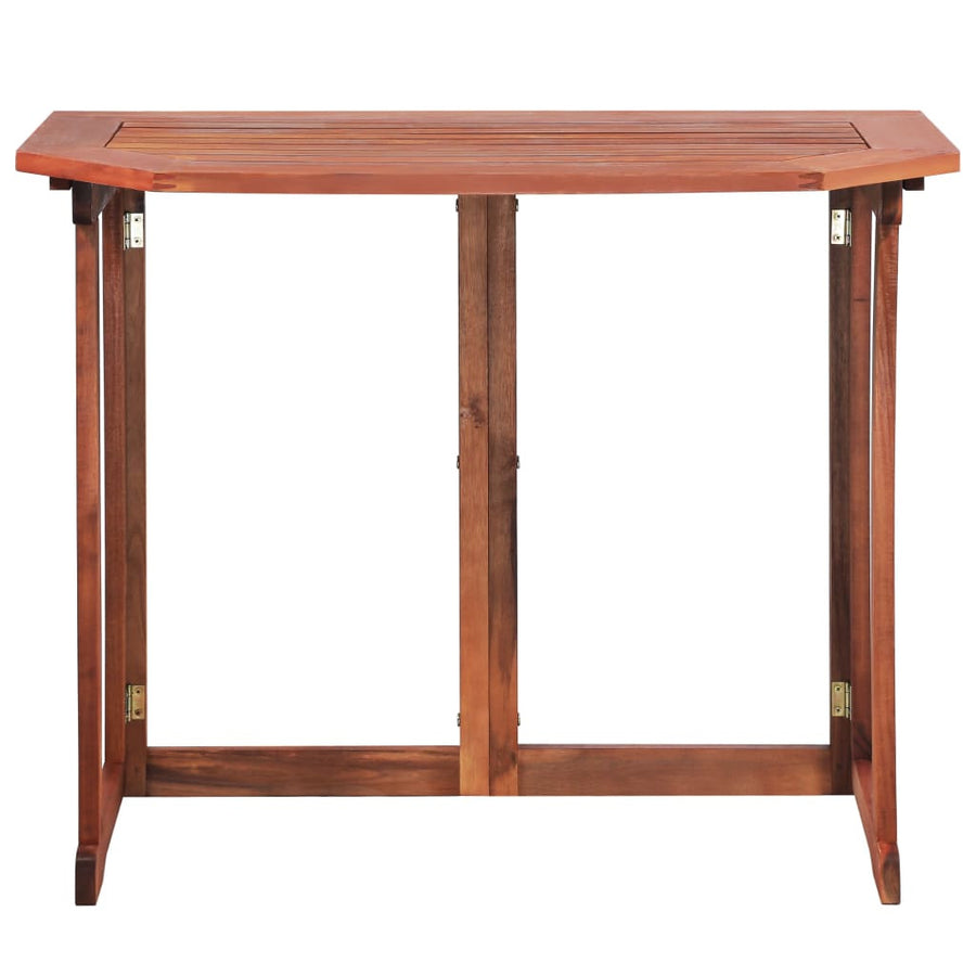 Bistrobord 90x50x75 cm massivt akaciaträ