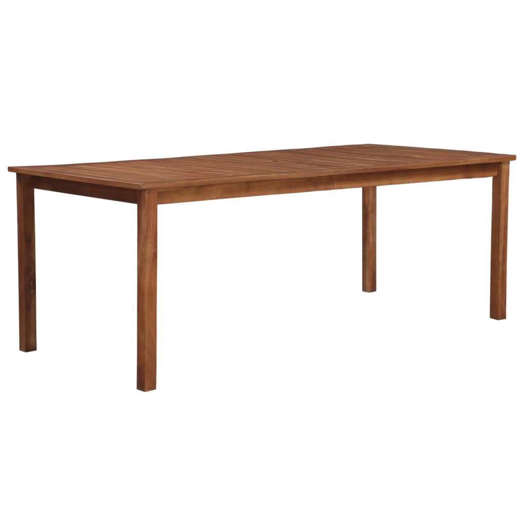 Trädgårdsbord 200x90x74 cm massivt akaciaträ
