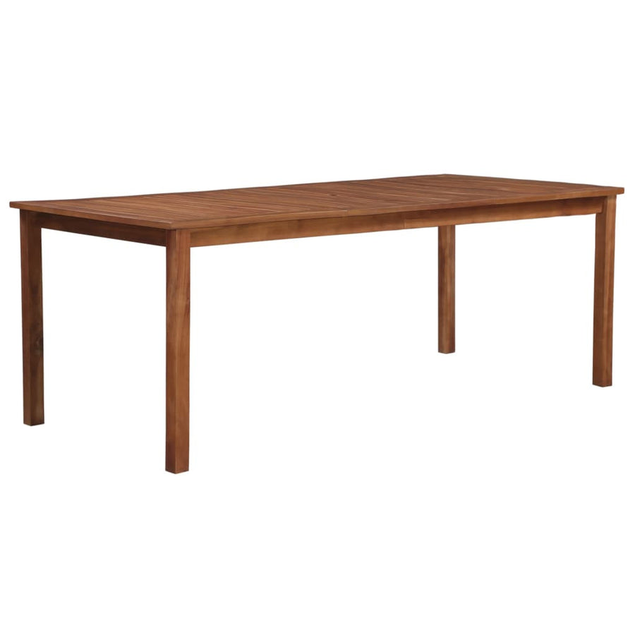 Trädgårdsbord 200x90x74 cm massivt akaciaträ