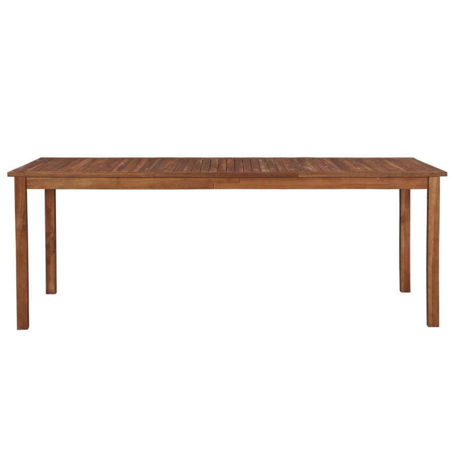 Trädgårdsbord 200x90x74 cm massivt akaciaträ