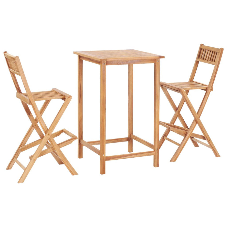 3-delat barskåpsset i teak