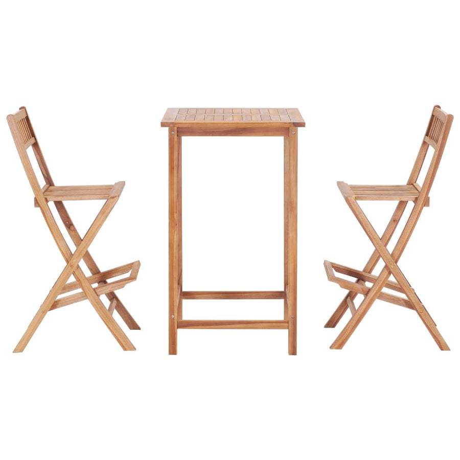 3-delat barskåpsset i teak