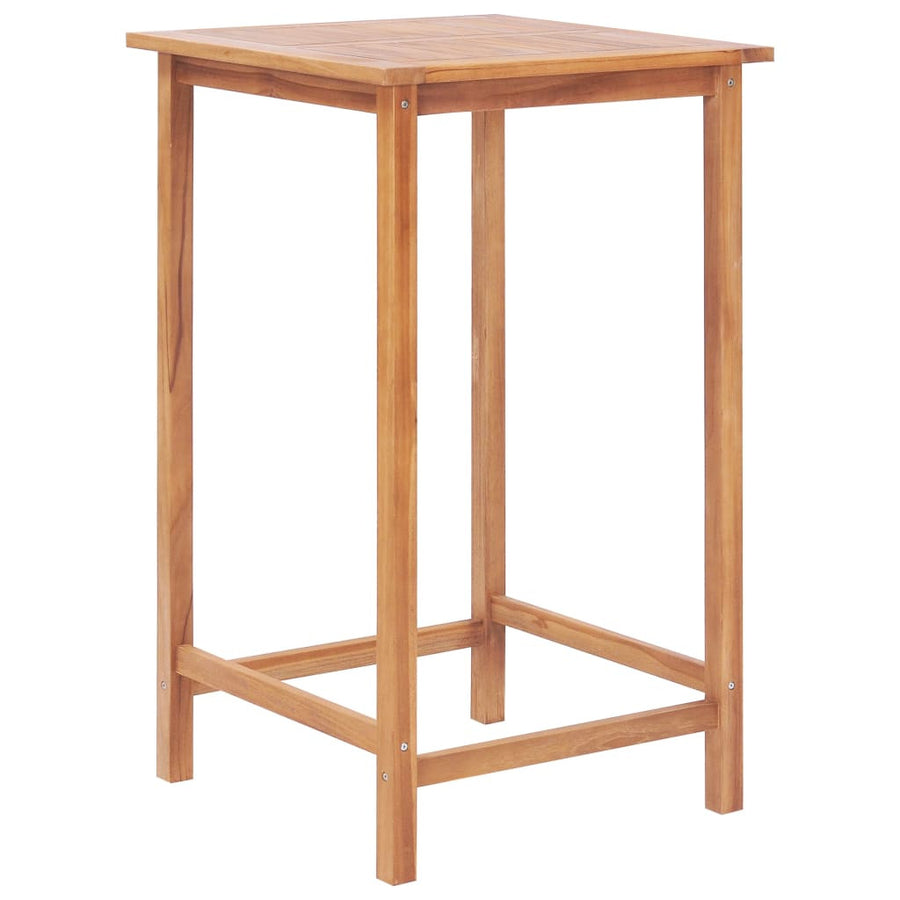 Utomhusbarbord 65x65x110 cm teak