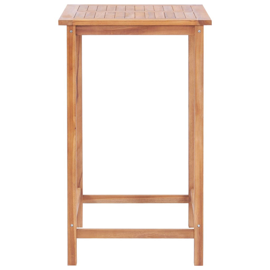 Utomhusbarbord 65x65x110 cm teak