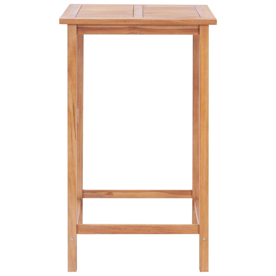 Utomhusbarbord 65x65x110 cm teak