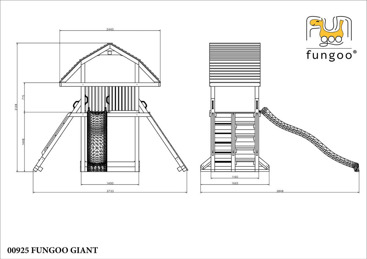 Fungoo Giant lekcenter