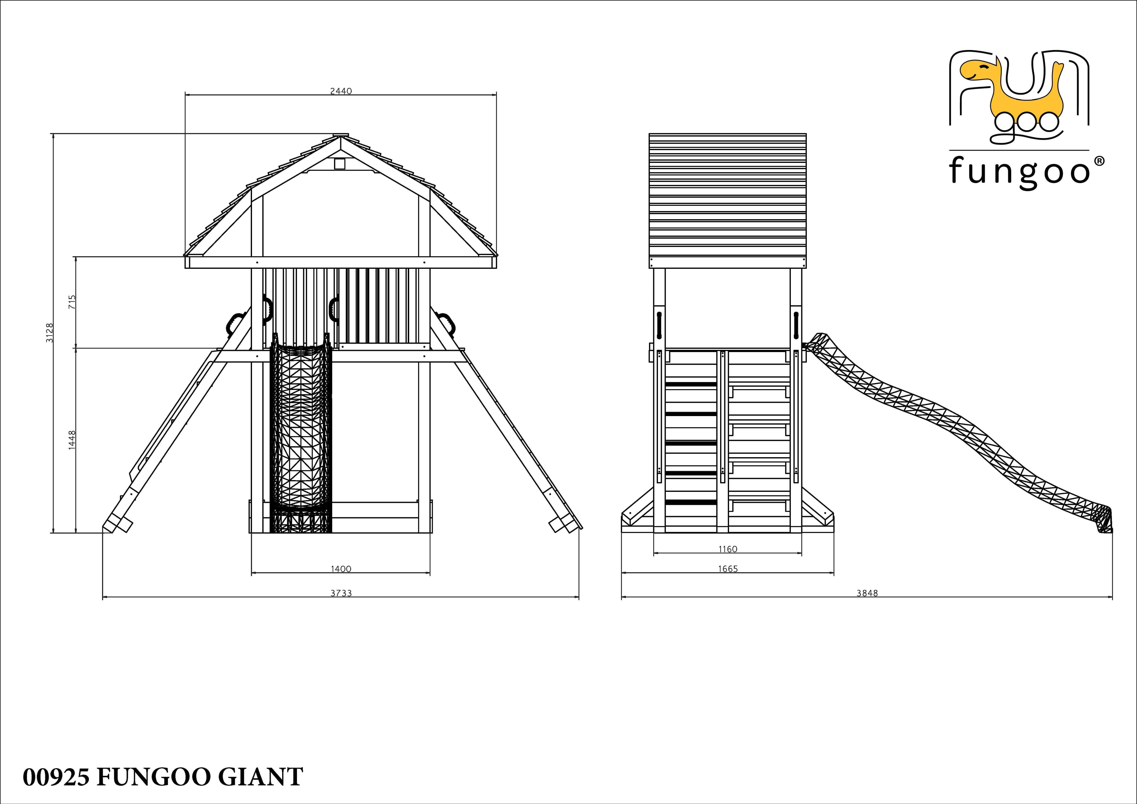 Fungoo Giant leikkikeskus