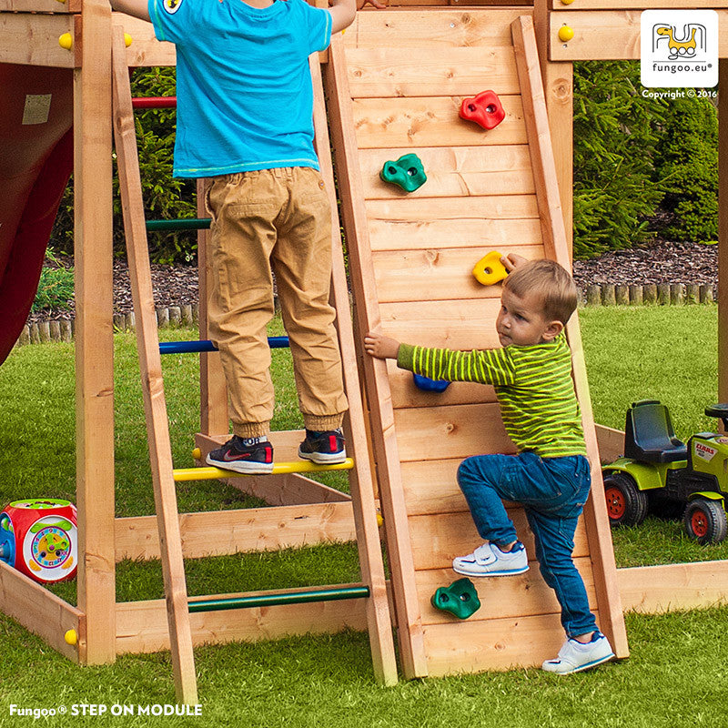 Fungoo leikkikeskusten lisäosa Step On