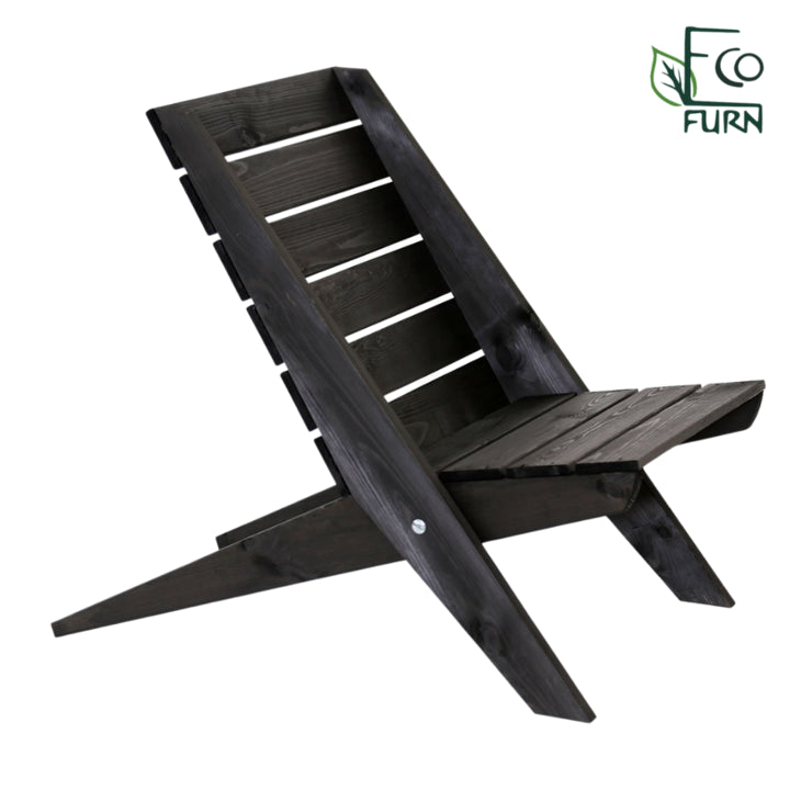 Puutarhatuoli Granny Mänty Musta