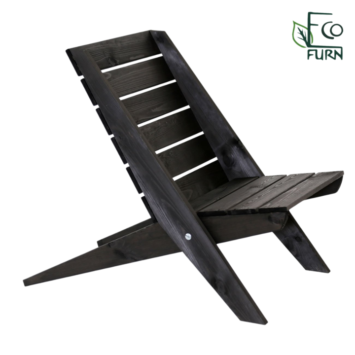 Trädgårdsstol Granny Pine Black