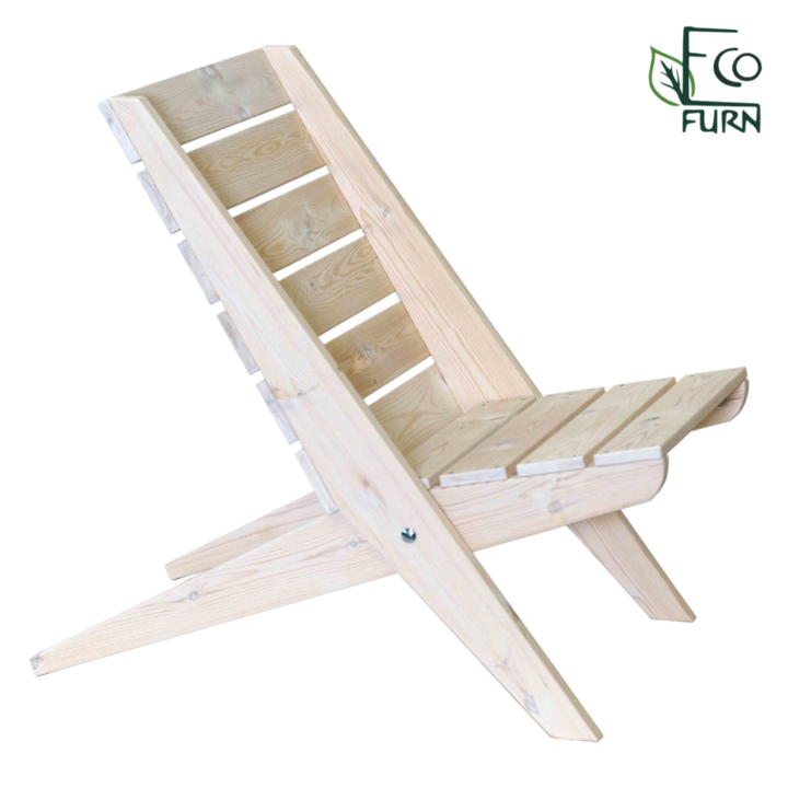 Trädgårdsstol Granny Pine White