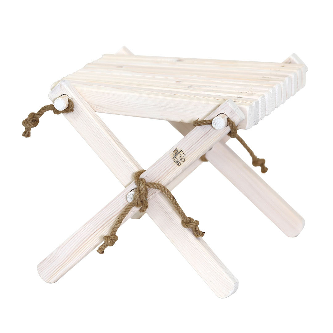 EcoFurn Ekotuolisetti mänty, valkoinen