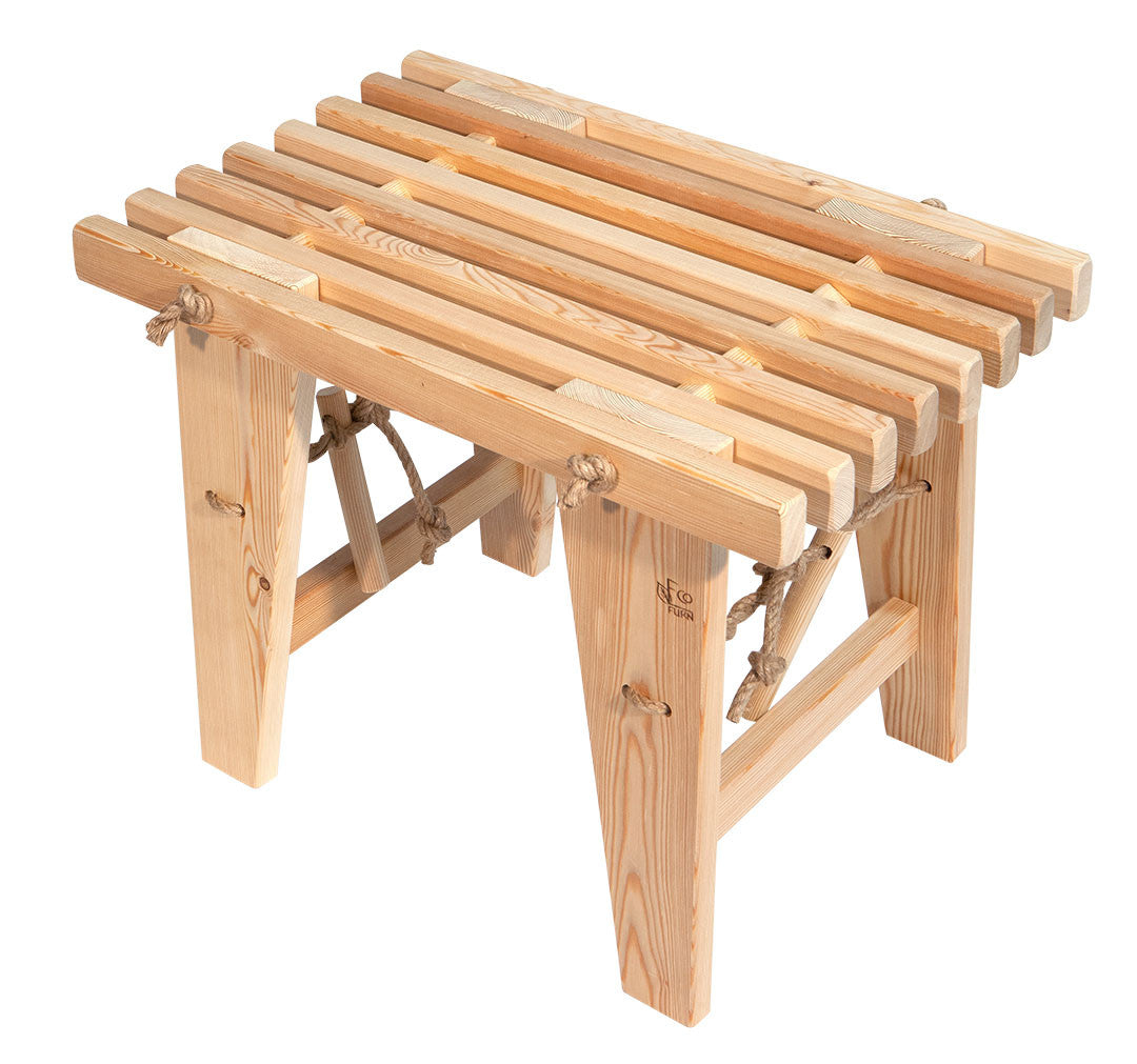 EcoFurn Eco Bench Lärk 60 x 38 x 45 cm
