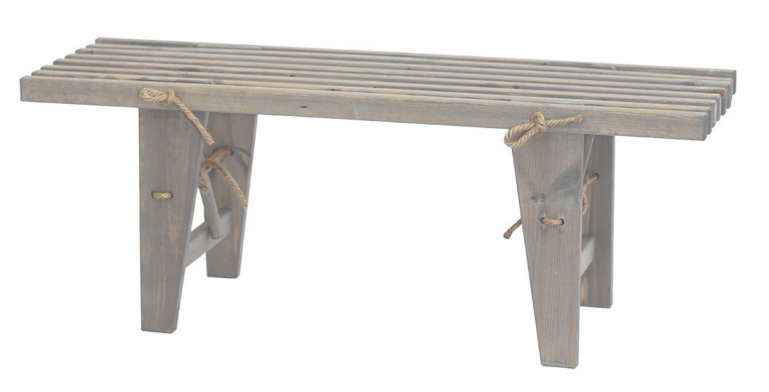 Puutarhapenkki EcoFurn Ekopenkki Mänty Harmaa 120 cm