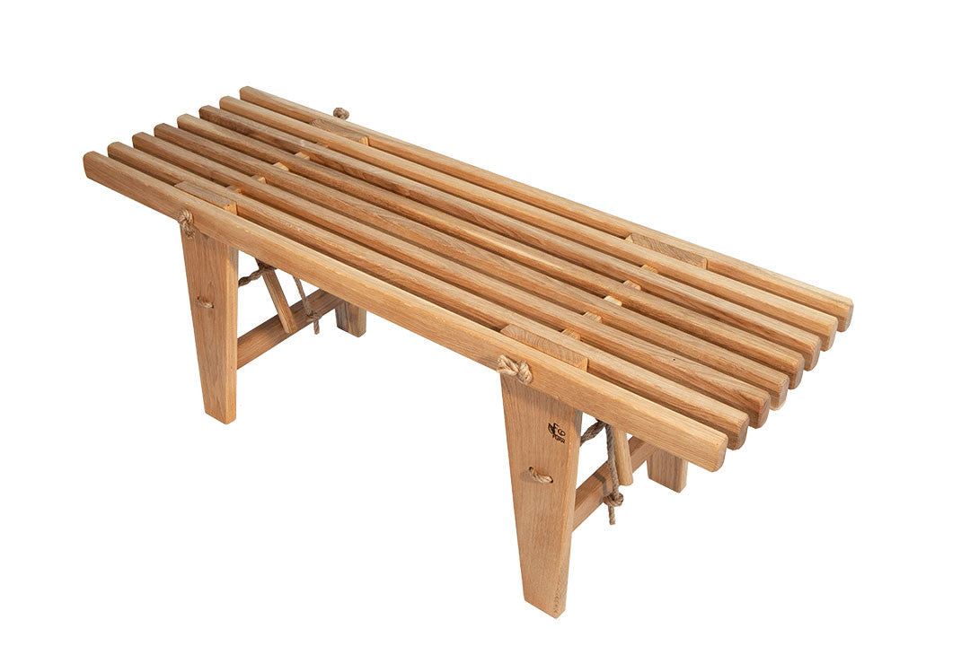 Puutarhapenkki EcoFurn Ekopenkki Tammi 120 cm