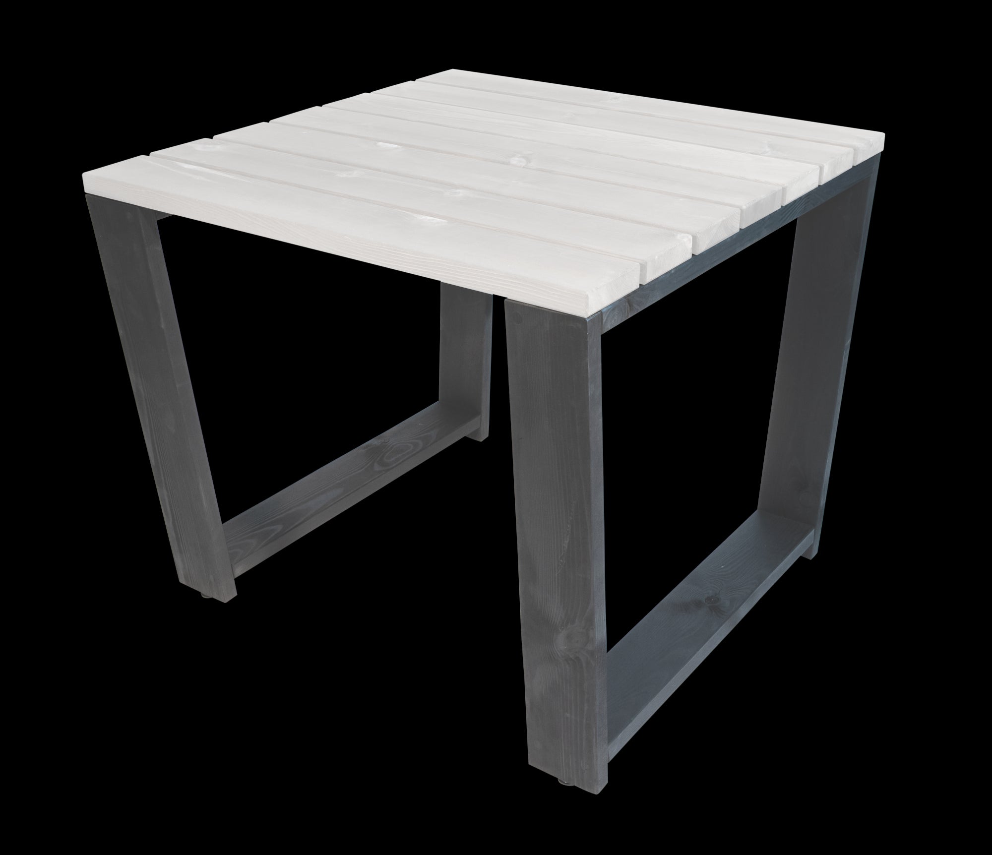 Puutarhapöytä EcoFurn Jussi 87cm, harmaa