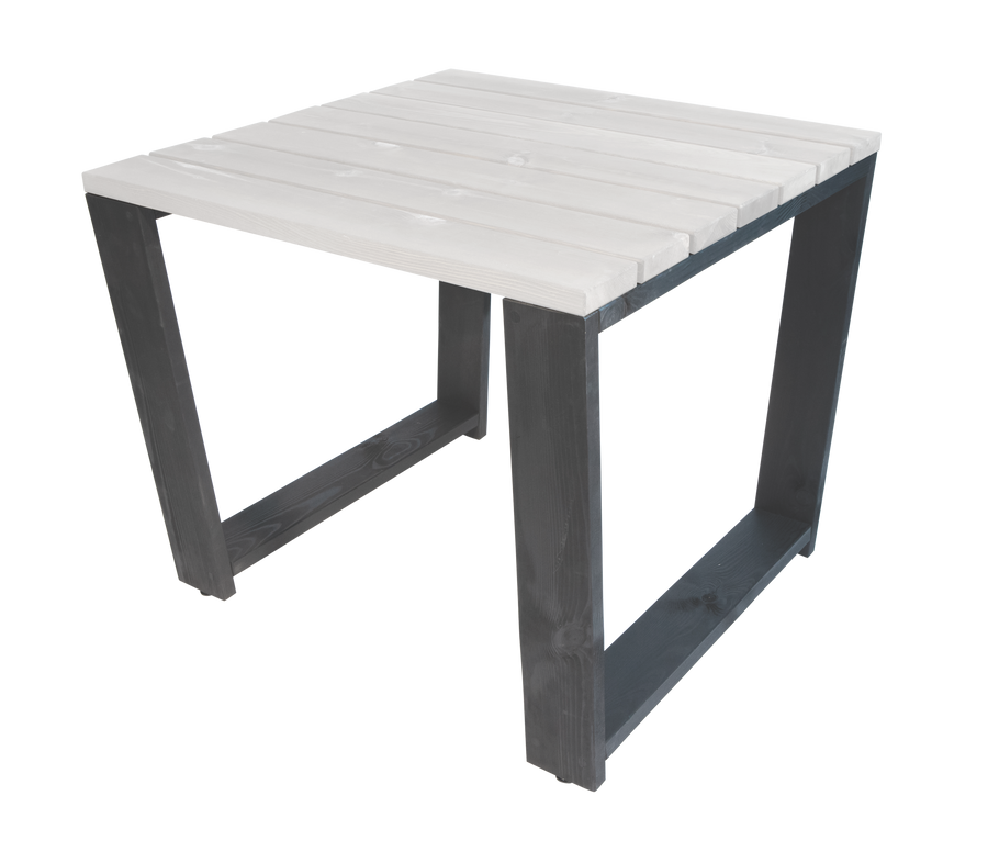Trädgårdsbord EcoFurn Jussi 87 cm, grå