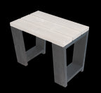 Puutarhapenkki EcoFurn Jussi 60 cm, harmaa