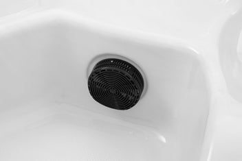 PREMIUM Utomhusbubbelbad för 6 personer, 34 munstycken, Grå WIFI Balboa