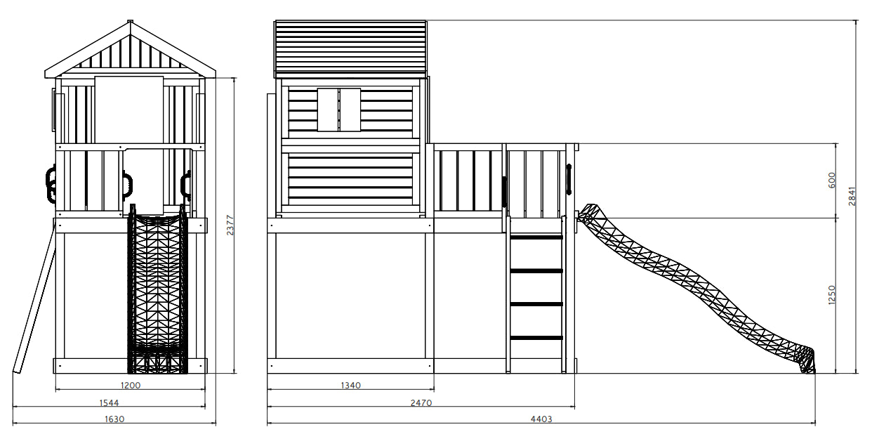 Fungoo leikkikeskus yhdistelmä 3