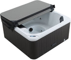 Pohjola Spa Ulkoporeallas 160 x 160cm, 4 hlöä, 12 Suutinta, Harmaa WIFI Balboa