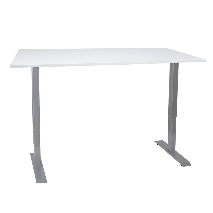 Skrivbord ERGO 2, 140 x 80 cm vitt