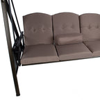 Puutarhakeinu FRANCO, ruskea