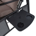 Puutarhakeinu FRANCO, ruskea