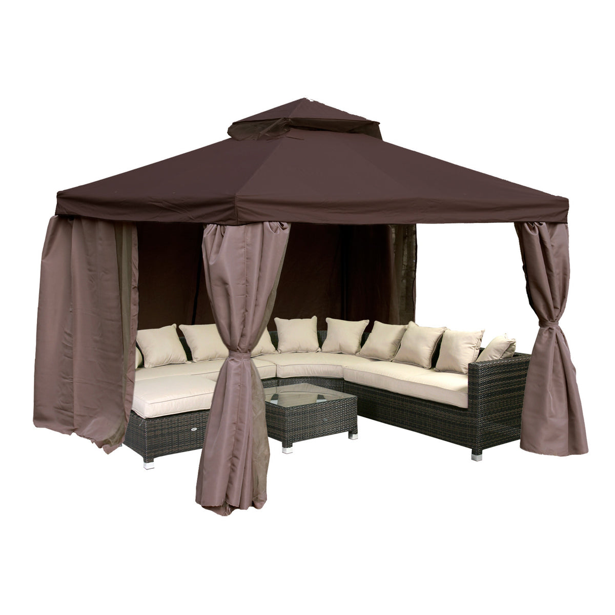 Paviljonki LEGEND 2,91 m x 2,91 m x K 2/2,8m