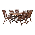 Ruokailuryhmä ulos VENICE, ruskea