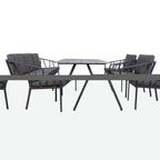 Ulkosohvaryhmä Kahla, harmaa