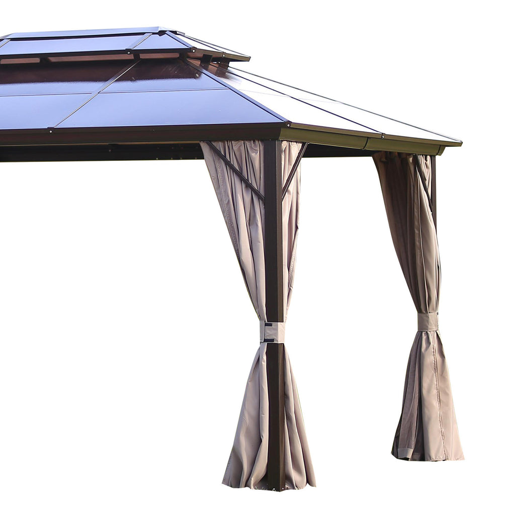 Paviljonki SUNSET 3 x 4 x K 2 / 2,7m, beige