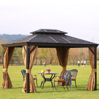 Paviljonki SUNSET 3 x 4 m K2/2,7m, ruskea