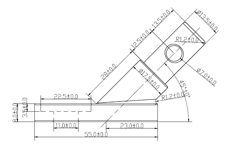 Polkupyörän peräkärryn lisäkiinnike