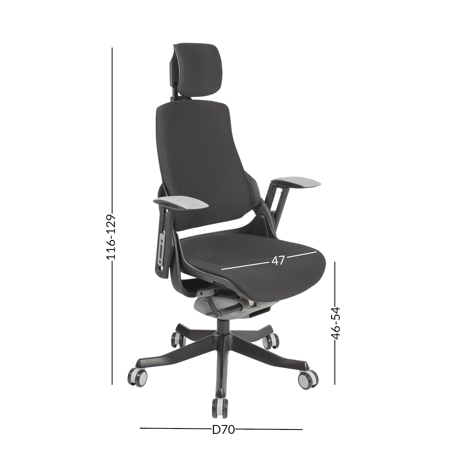 Työtuoli WAU, oranssi