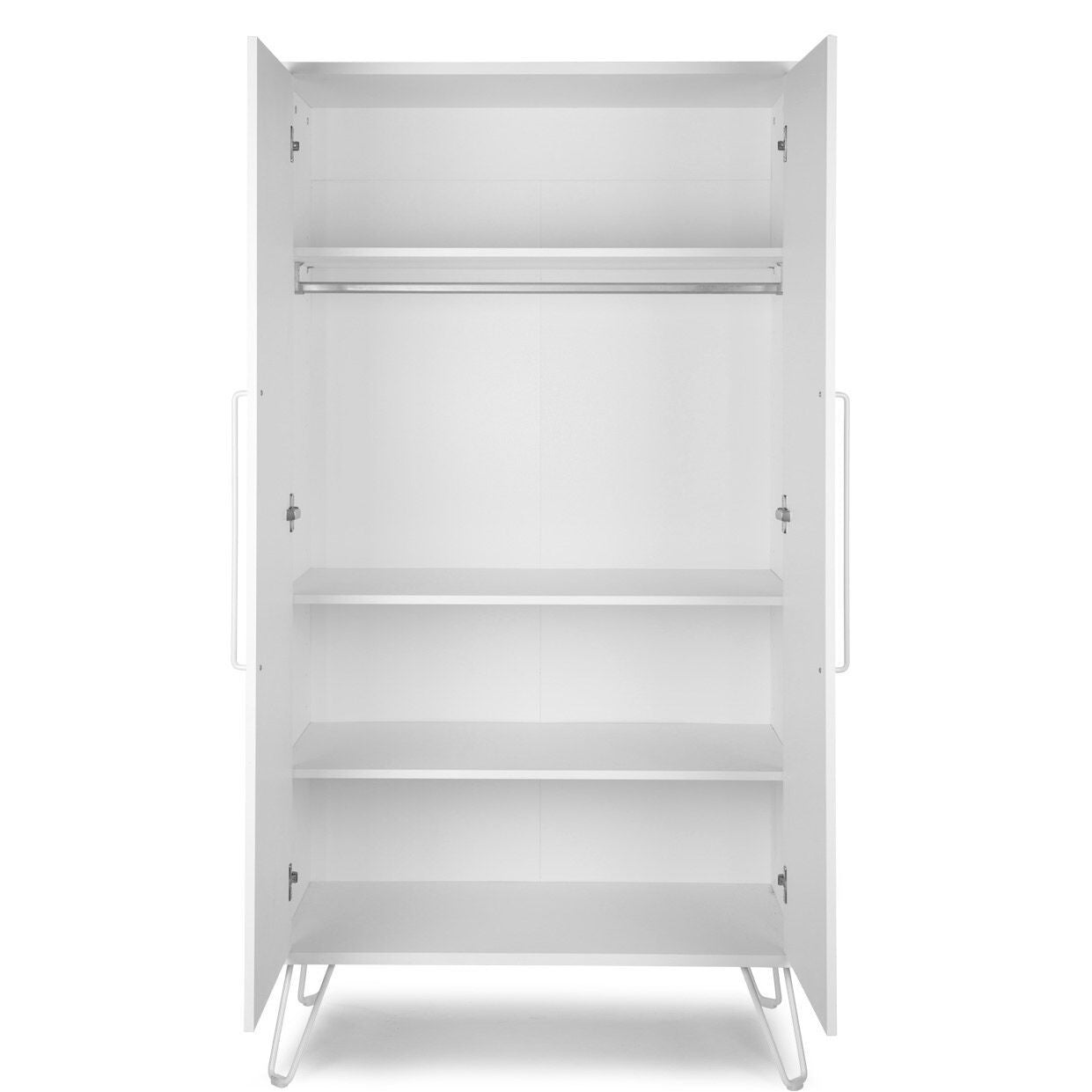 Ironwood White -vaatekaappi