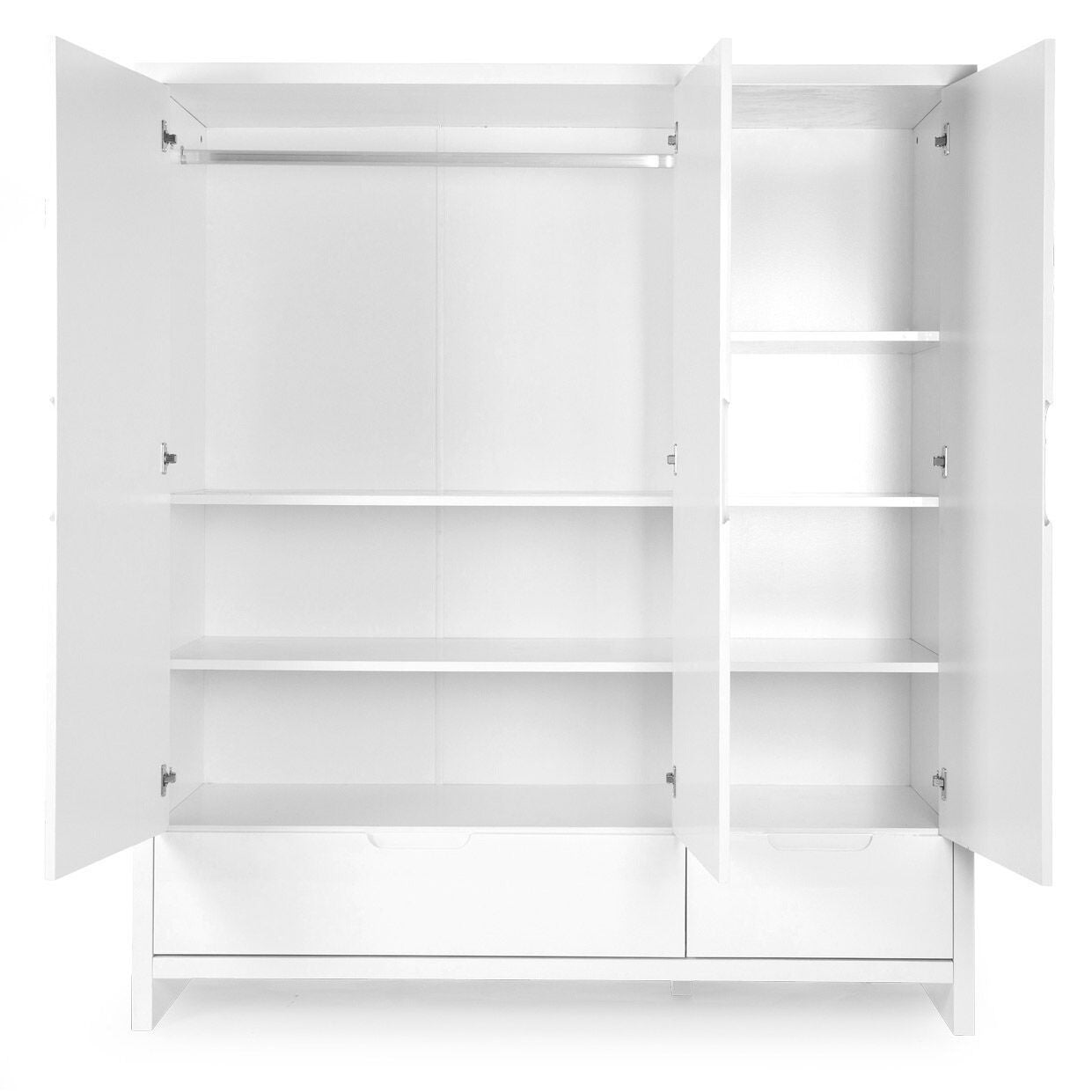 Quadro White -vaatekaappi