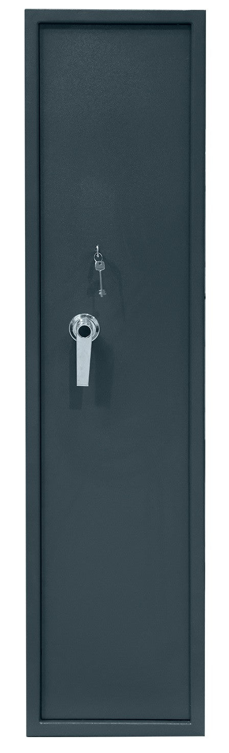 POHJOLAN URHEILUTARVIKE Asekaappi 5 Aseelle EN 14450, 146x35x35cm, Harmaa