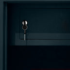 POHJOLAN URHEILUTARVIKE Asekaappi 7 Aseelle EN 14450, 159x41x50cm, Harmaa