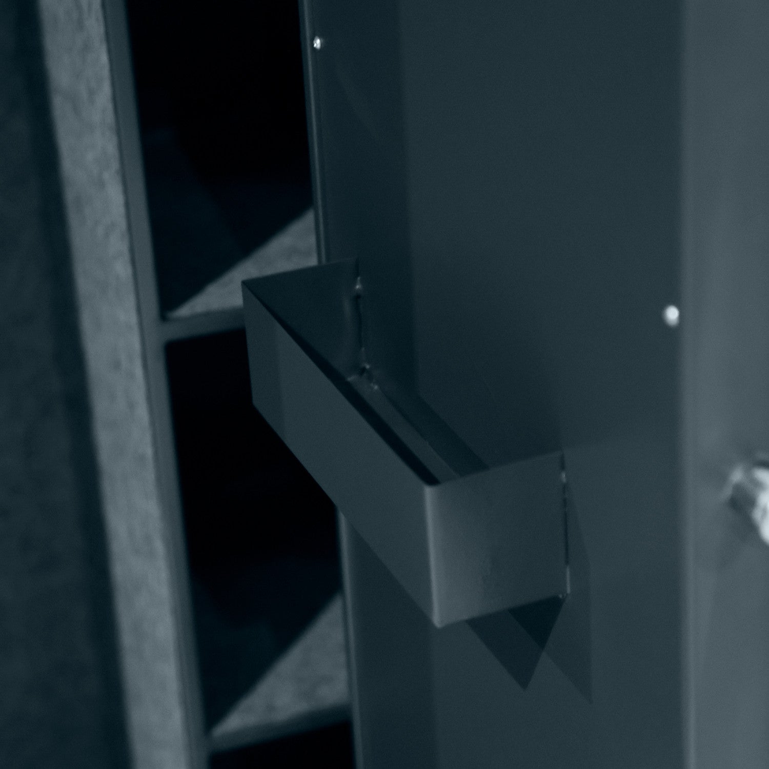 POHJOLAN URHEILUTARVIKE Asekaappi 7+3 Aseelle EN 14450, 159x60x50cm, Harmaa