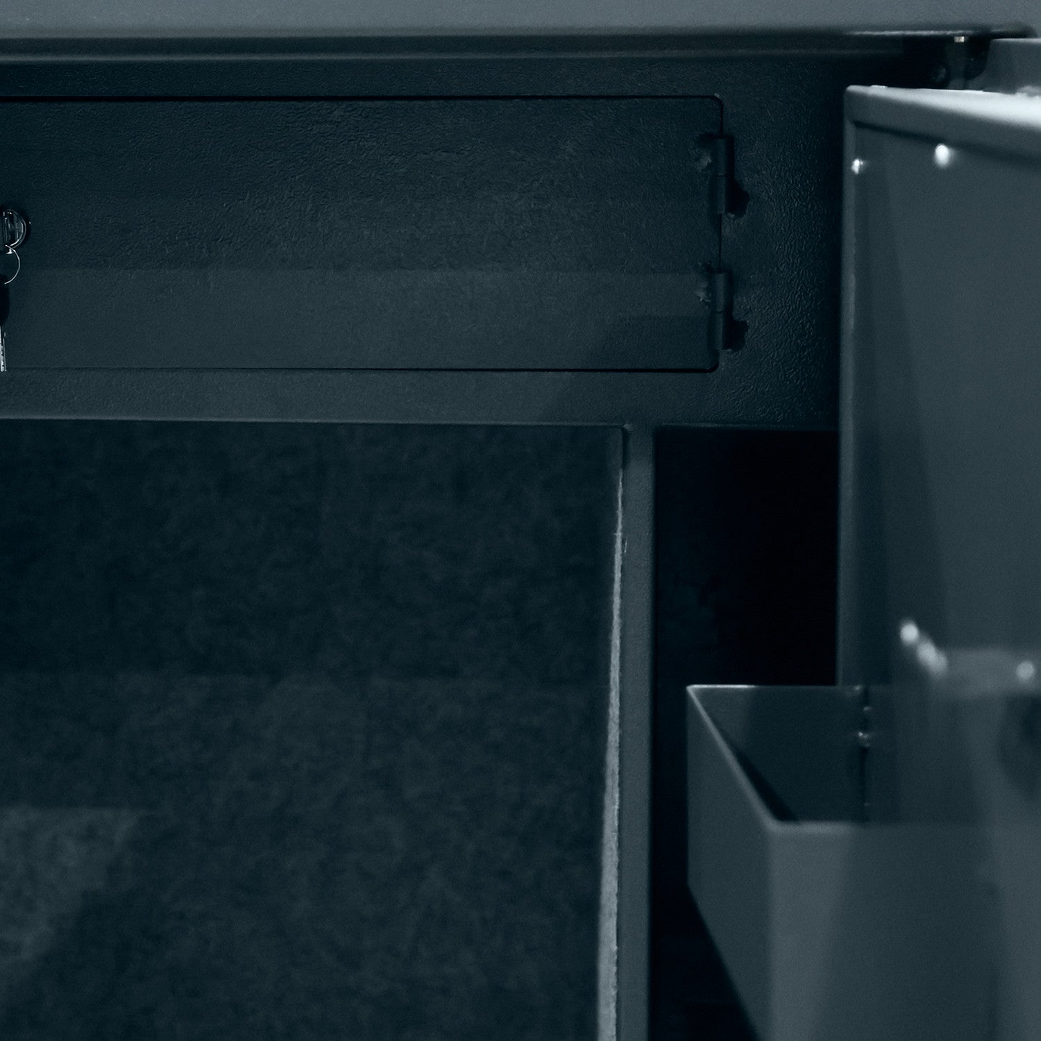 POHJOLAN URHEILUTARVIKE Asekaappi 7+3 Aseelle EN 14450, 159x60x50cm, Harmaa