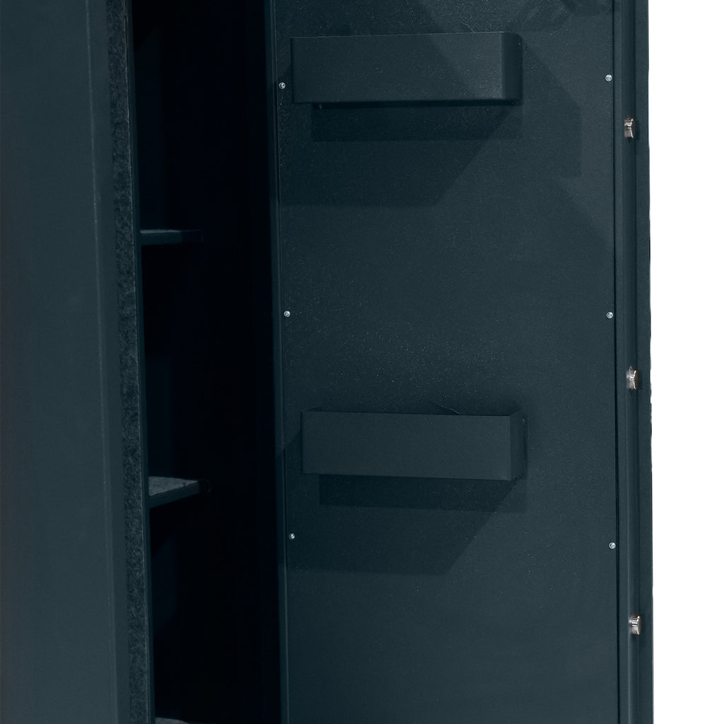 POHJOLAN URHEILUTARVIKE Asekaappi 7+3 Aseelle EN 14450, 159x60x50cm, Harmaa