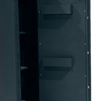 Asekaappi 7+3 aseelle 159 x 60 x 50 cm – EN 14450, lukittava yläkaappi