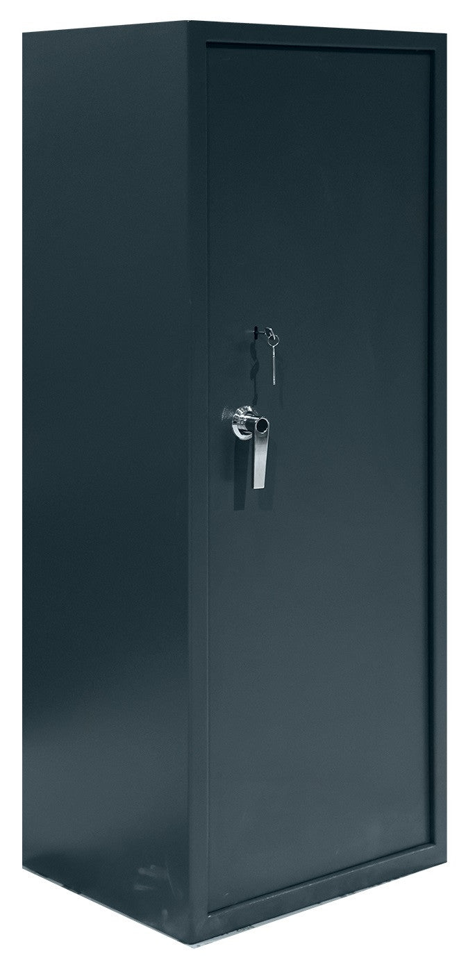 POHJOLAN URHEILUTARVIKE Asekaappi 7+3 Aseelle EN 14450, 159x60x50cm, Harmaa