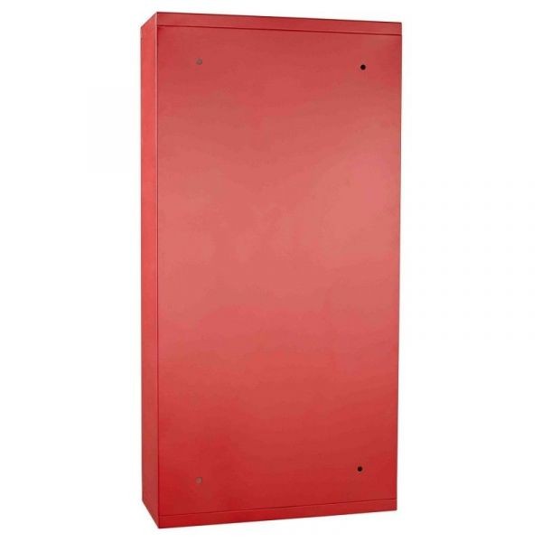 Lääkekaappi ruostumattomasta teräksestä (punainen)