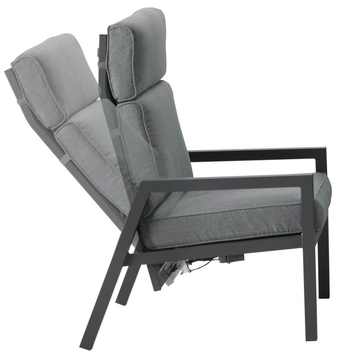 CASPER sohvaryhmä pöydällä, harmaa