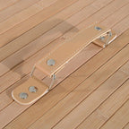 Pyykkikori kannella Kahvat, bambu Luonnollinen 100L 52 x 32 x 63 cm